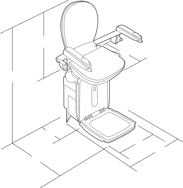 curved stairlift techinical photo