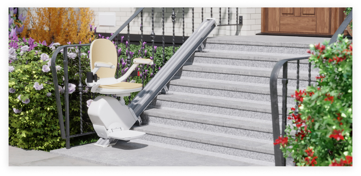 outdoor stairlift